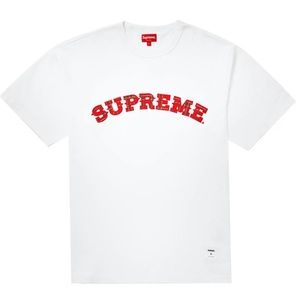 Supreme Plaid Applique S/S Top